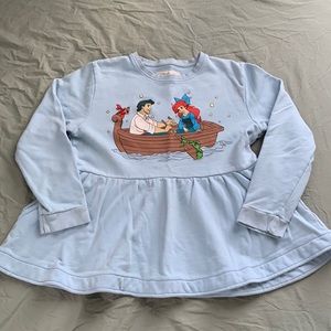 Cakeworthy Little Mermaid Ruffle Sweatshirt